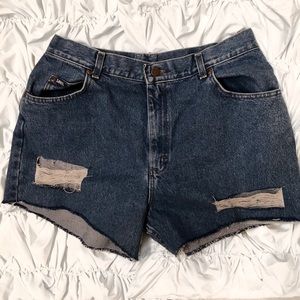 Vintage Lee cutoff high waisted shorts size 14